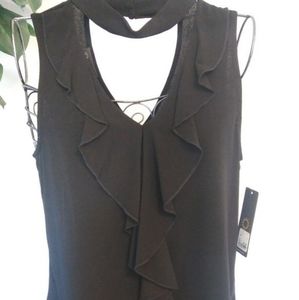 Byer California Black Blouse NWT